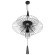 10141/600 Black Подвесной светильник LOFT IT Star