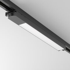 Однофазный двужильный светодиодный трековый светильник Maytoni Unity TR000-1-12W4K-B Basis 4000К 900Лм CRI90+ 110° 12Вт