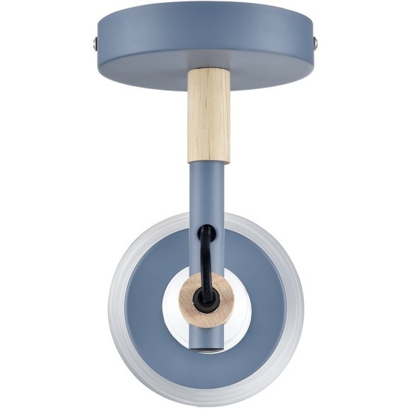 8098/1W MODERNI LN25 синий/синий металл, дерево/металл Бра Е27 1*60W 220V ROSALINA 8098/1W MODERNI LN25 синий/синий металл, дерево/металл Бра Е27 1*60W 220V ROSALINA