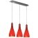 Подвесной светильник с 3 лампами Lussole LSF-1156-03 RIMINI IP21 под лампы 3xE27 180W