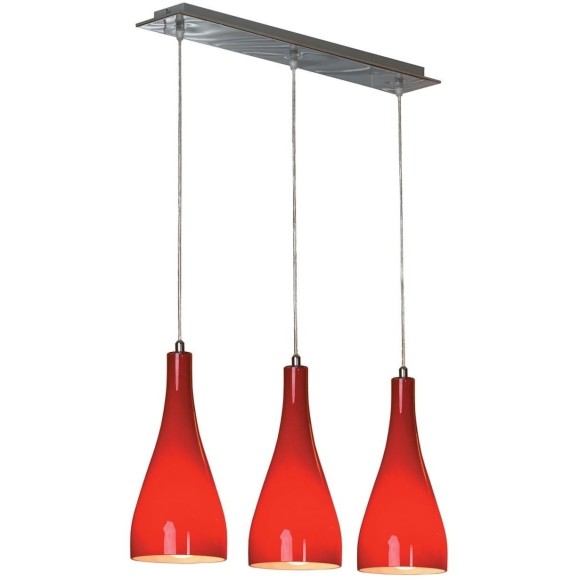 Подвесной светильник с 3 лампами Lussole LSF-1156-03 RIMINI IP21 под лампы 3xE27 180W