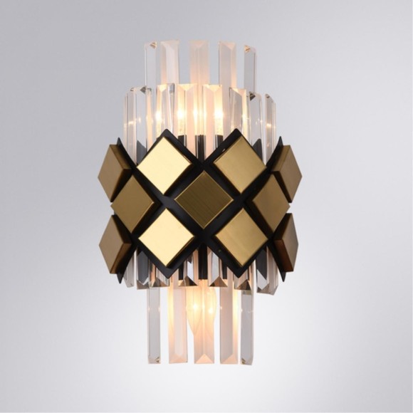 Бра Arte Lamp A1039AP-2BK AMELIA под лампы 2xE14 40W