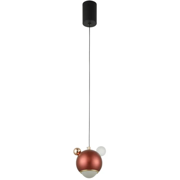 Светильник подвесной Crystal Lux AMIGO SP LED RED