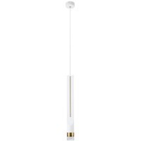Подвесной светильник цилиндр Arte Lamp A2307SP-1WH KRAZ светодиодный LED 7W