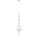 Светильник подвесной Crystal Lux VALENCIA SP1.2 GOLD