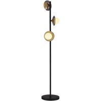 SL1521.405.03 Светильник напольный ST-Luce Черный/Дымчатый, Белый G9 3*5W 4000K NOON