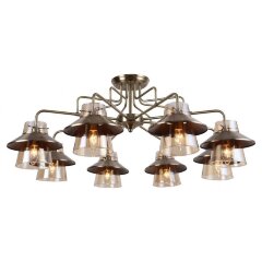 Люстра потолочная Lussole LSP-8079 COCHISE IP21 под лампы 8xE14 320W Люстра потолочная Lussole LSP-8079 COCHISE IP21 под лампы 8xE14 320W