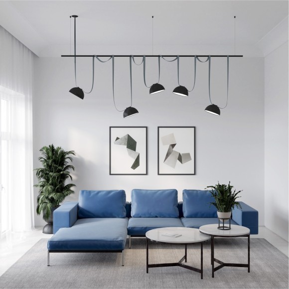 Подвес для штанги 1шт 120см Denkirs Belty TR5537-BK