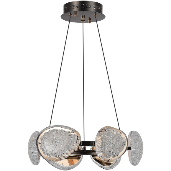 SL6018.203.48 Светильник подвесной ST-Luce Черный/Золотистый LED 1*48W 4000K ENIGMA