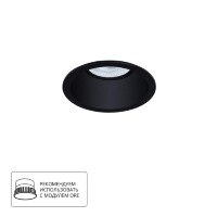 Точечный встраиваемый светильник ARTE LAMP A2864PL-1BK