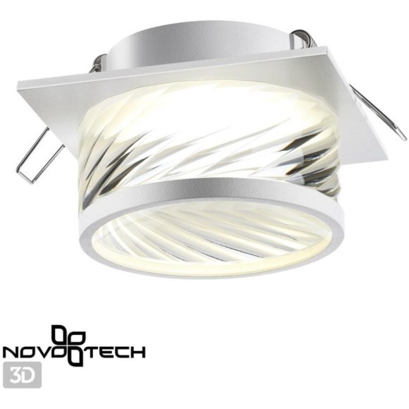 Встраиваемый светильник Novotech 370921 GEM под лампу 1xGU10 9W