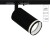 Однофазный двужильный трековый светильник Arte Lamp A2364PL-1BK IMAI под сменную лампу GU10