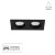 Точечный встраиваемый светильник Arte Lamp TARF A2178PL-2BK