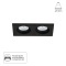 Точечный встраиваемый светильник Arte Lamp TARF A2178PL-2BK