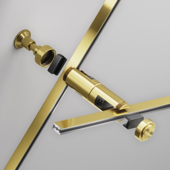 Настенное поворотное отступное крепление с перед. питания Maytoni Flarity TRA155CW-D1-BS