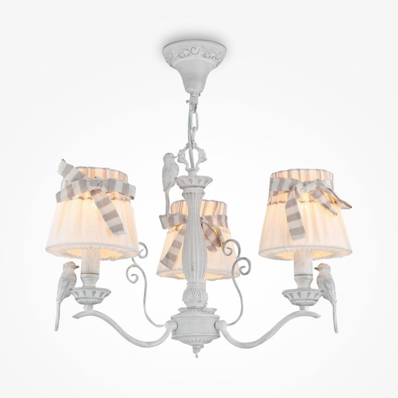 Люстра подвесная Maytoni ARM013-03-W Bird под лампы 3xE14 40W Люстра подвесная Maytoni ARM013-03-W Bird под лампы 3xE14 40W