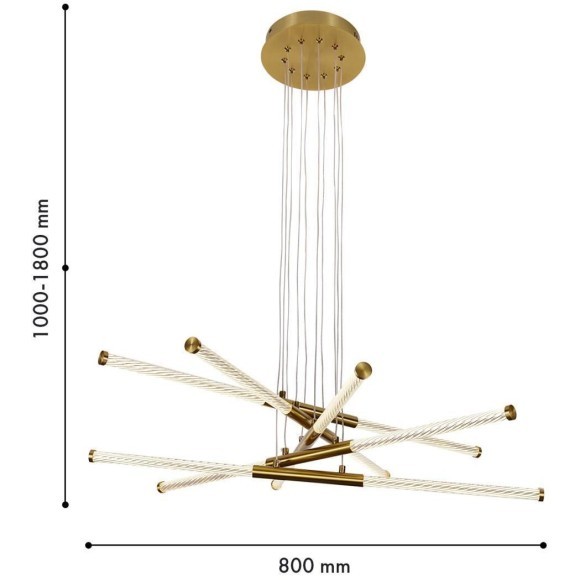 Подвесная люстра Vigas 4469-5P Подвесная люстра Vigas 4469-5P