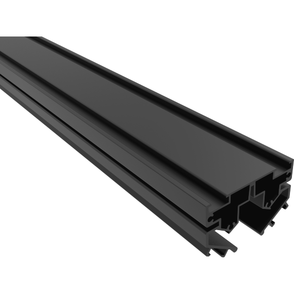 Встраиваемый магнитный шинопровод в натяжной ПВХ потолок Crystal Lux CLT 0.136 01 L2000 BL 1407/035