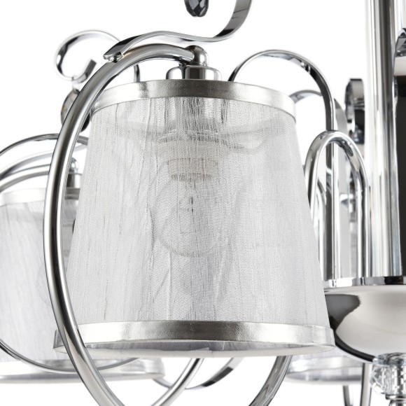 Люстра потолочная Freya FR2020-CL-05-CH Simone под лампы 5xE14 40W