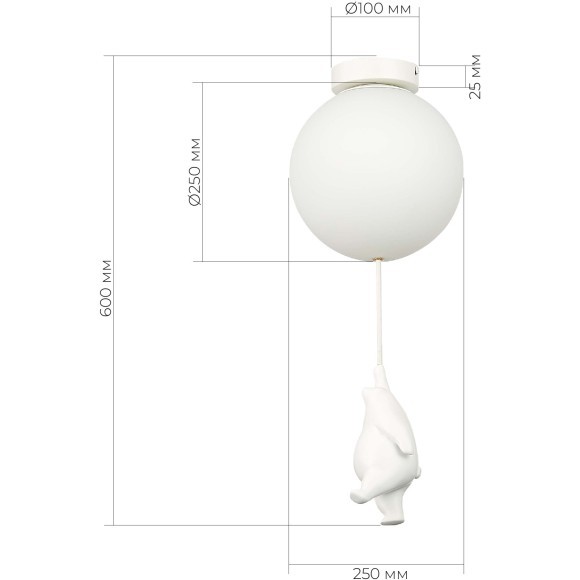 SLE115422-01 Подвес Белый/Белый E27 1*60W MODENA SLE115422-01 Подвес Белый/Белый E27 1*60W MODENA