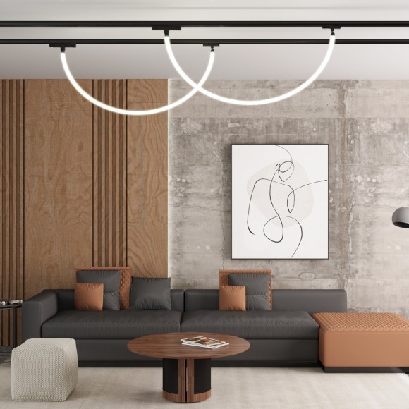 Однофазный трековый светодиодный светильник Novotech RAMO 359129 1400лм 14Вт