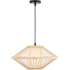 SL6241.533.01 Светильник подвесной ST-Luce Древесный/Белый E27 1*40W ALMA