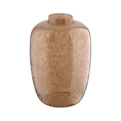 421391 CULASI Ваза декоративная стекло коричневый H355 Ø245