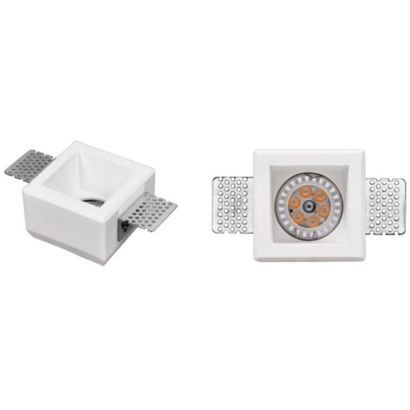 Гипсовый светильник под покраску Arte Lamp A9284PL-1WH INVISIBLE под лампу 1xGU10 35W