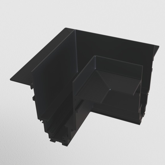 Угловой коннектор для ГКЛ шинопроводов Maytoni Gravity TRA004CL-22B