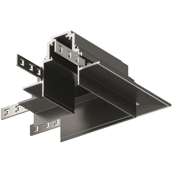 Угловой коннектор для ГКЛ шинопроводов Maytoni Gravity TRA004CL-22B