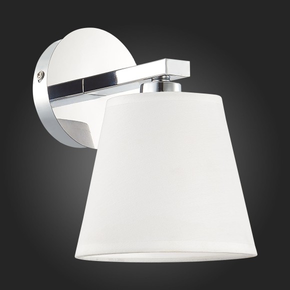SLE300401-01 Светильник настенный Хром/Белый E14 1*40W PRATO SLE300401-01 Светильник настенный Хром/Белый E14 1*40W PRATO