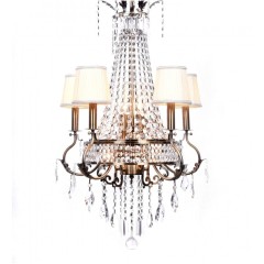 Хрустальная подвесная люстра Lumina Deco Belloto LDP 10581 MD Хрустальная подвесная люстра Lumina Deco Belloto LDP 10581 MD