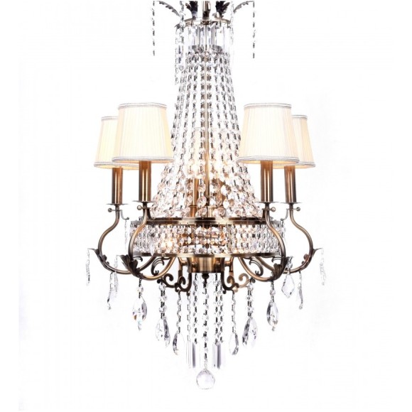 Хрустальная подвесная люстра Lumina Deco Belloto LDP 10581 MD