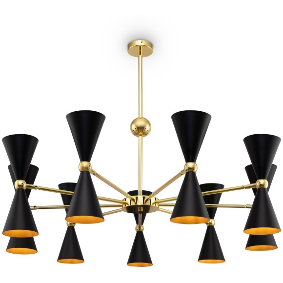 Люстра на штанге Maytoni MOD108PL-18GB Vesper под лампы E14 40W