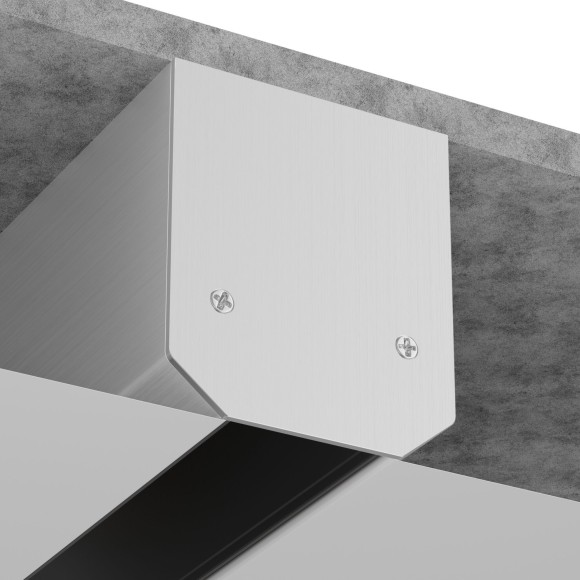 Заглушка 1шт для профиля (арт TRA004MP-21S) Maytoni Gravity TRA004MPEC-21S