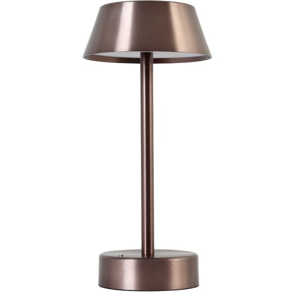 Аккумуляторная настольная лампа Crystal Lux SANTA LG1 COFFEE