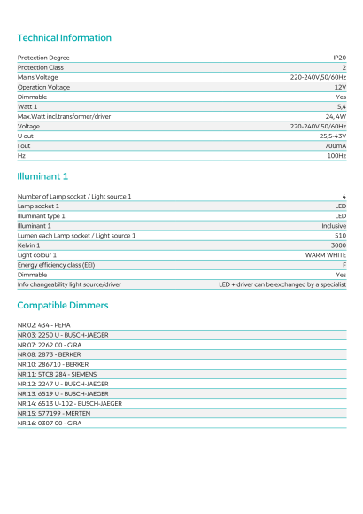 Накладной потолочный светильник EGLO VIDAGO 39318, 4 встроенных LED по 5,4Вт, 4 × 510Лм, 3000К, диммируется по TRIAC, подключение 220В, белый и черный корпус, длина 620 мм, ширина 130 мм, высота 110 мм