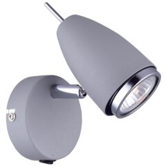 Спот с выключателем A1966AP-1GY Спот с выключателем A1966AP-1GY