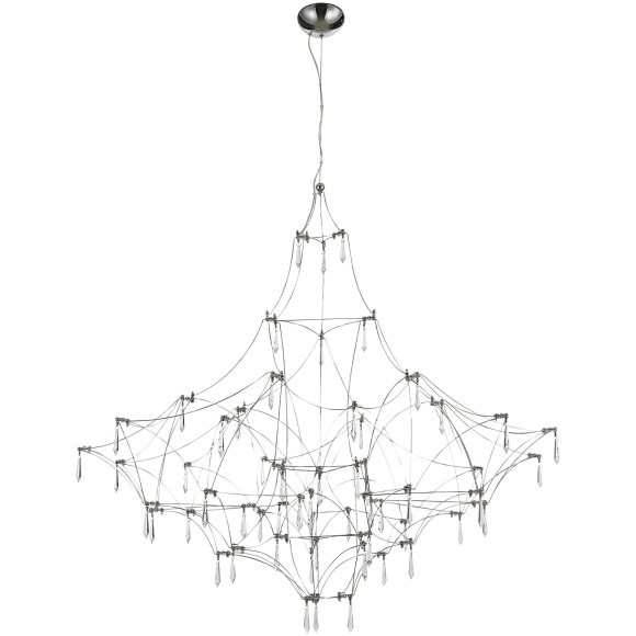 SL6601.113.114 Светильник подвесной ST-Luce Хром/Прозрачный LED 114*0,5W 3000K GRAVETTA SL6601.113.114 Светильник подвесной ST-Luce Хром/Прозрачный LED 114*0,5W 3000K GRAVETTA