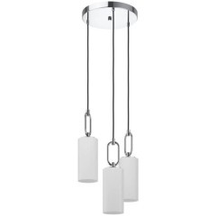 390128 Подвес MAJANA, 3x40W(E27), сталь, хром/опаловое стекло, белый 390128 Подвес MAJANA, 3x40W(E27), сталь, хром/опаловое стекло, белый
