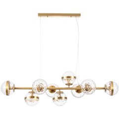 Подвесной светильник линейный Arte Lamp A7770SP-9PB DELACRUA под лампы 9xE14 40W Подвесной светильник линейный Arte Lamp A7770SP-9PB DELACRUA под лампы 9xE14 40W