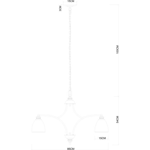 Подвесная люстра Arte Lamp BONITO A9518LM-8BA Подвесная люстра Arte Lamp BONITO A9518LM-8BA