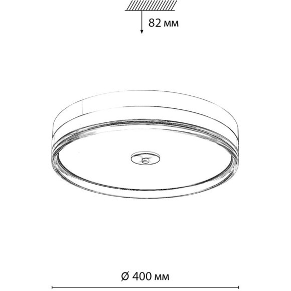 Светильник LED 76Вт 4000K Sonex ETERNA 7727/76L