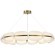 SL1304.203.65 Люстра подвесная ST-Luce Золотистый/Белый LED 1*65W 3000K ETOILE