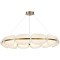 SL1304.203.65 Люстра подвесная ST-Luce Золотистый/Белый LED 1*65W 3000K ETOILE