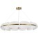 SL1304.203.65 Люстра подвесная ST-Luce Золотистый/Белый LED 1*65W 3000K ETOILE