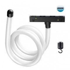 359138 Трековый светодиодный неон 1м Novotech Flum CRI90+ 4000К 1400Лм 360° 14W 359138 Трековый светодиодный неон 1м Novotech Flum CRI90+ 4000К 1400Лм 360° 14W