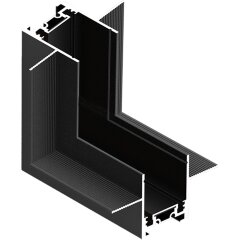 ST069.409.11 Угловой соединитель с потолка на стену для шинопровода в ГКЛ 9мм ST Luce Skyflat ST069.409.11 Угловой соединитель с потолка на стену для шинопровода в ГКЛ 9мм ST Luce Skyflat