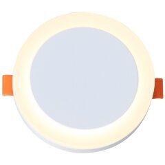 ST104.502.06 Светильник встраиваемый Белый LED 1*6W 3000K 468Lm Ra80 120° IP20 D110xH20 170-240V Встраиваемые светильники ST104.502.06 Светильник встраиваемый Белый LED 1*6W 3000K 468Lm Ra80 120° IP20 D110xH20 170-240V Встраиваемые светильники