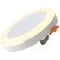 ST104.502.06 Светильник встраиваемый Белый LED 1*6W 3000K 468Lm Ra80 120° IP20 D110xH20 170-240V Встраиваемые светильники